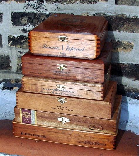 projects using wooden cigar boxes